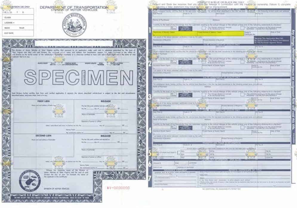 Title questions for west virginia vehicle donation